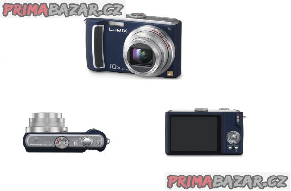 Panasonic Lumix DMC-TZ5 Blue jako NOVÉ