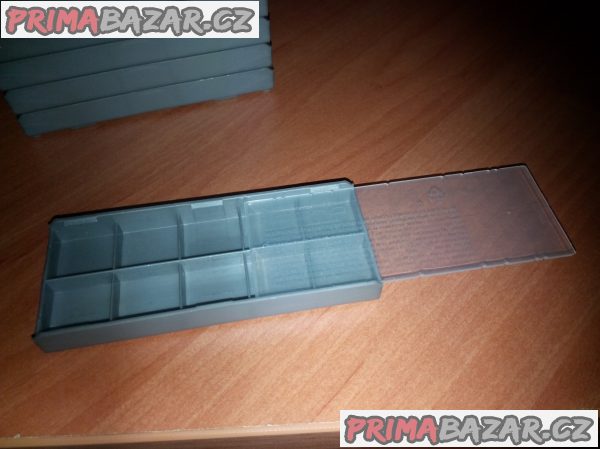 Krabičky plastové menší šedé 6ks - PLATÍ do SMAZÁNÍ Krabičky plastové menší šedé 6ks - PLATÍ do SMAZÁNÍ