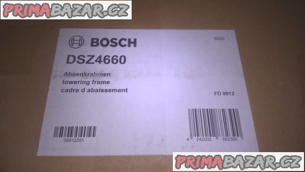 Snižovací rámeček BOSCH DSZ4660 PŘÍSLUŠENSTVÍ PRO ODSAVAČ