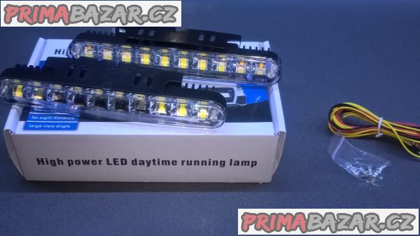 Světla pro DENNÍ SVÍCENÍ 2 x 20 LED HOMOLOGACE AUTOMATIKA