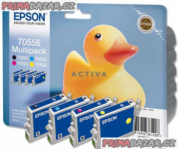 Epson toner multipack T0556 , C13T0556 NOVE , original