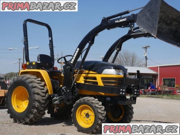Traktor Yanmar EX3c20c0E s nakladačem,