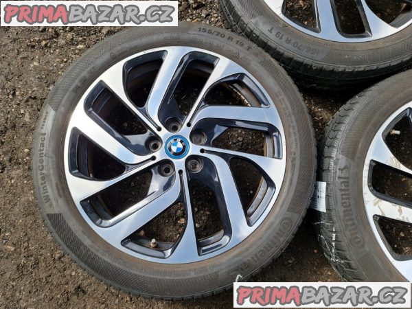 Alu kola disky orig. Bmw i3 číslo dílu 6856894 5x112 5jx19 is43 pneu 155/70 r18