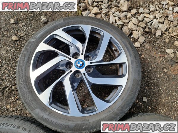 Alu kola disky orig. Bmw i3 číslo dílu 6856894 5x112 5jx19 is43 pneu 155/70 r18