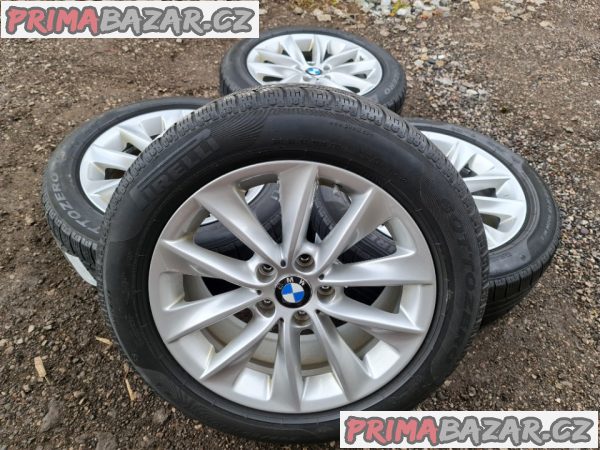 Alu kola disky Bmw styling 307 X3 X4 se senzorama tlaku v pneu 5x120 8jx18 is4