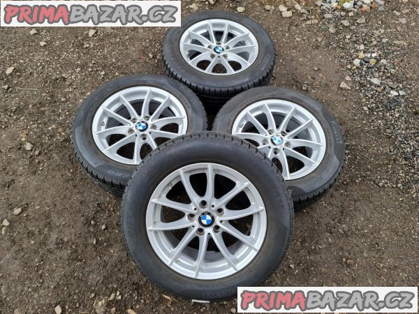 Alu kola disky senzory tlaku v pneu orig. Bmw 5x120 7,5jx17 is32 pneu pirelli 225/60 r1