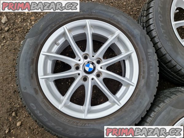 Alu kola disky senzory tlaku v pneu orig. Bmw 5x120 7,5jx17 is32 pneu pirelli 225/60 r1