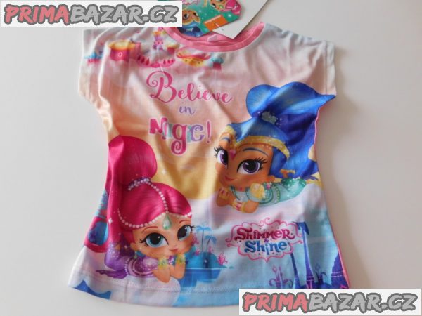 Dívčí letní komplet-Nové s visačkou-vel.92-Shimmer&Shine