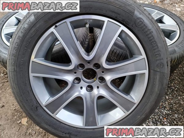 Alu kola disky originál Mercedes S class AMG číslo dílu A2224011002 5x112 8jx18 et41pneu continental 245/5