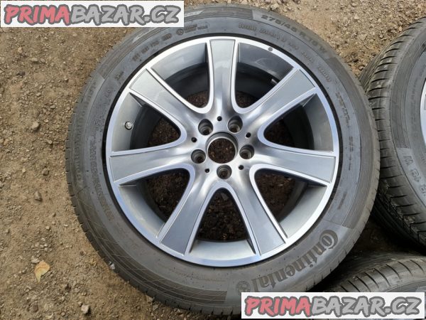 Alu kola disky originál Mercedes S class AMG číslo dílu A2224011002 5x112 8jx18 et41pneu continental 245/5