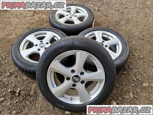 Alu kola disky OZ MSW19 5x120 7jx16 et35 pneu Kormoran 205/55 r16 91t 70