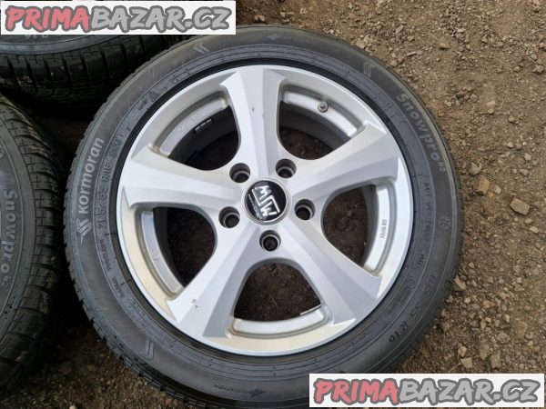 Alu kola disky OZ MSW19 5x120 7jx16 et35 pneu Kormoran 205/55 r16 91t 70