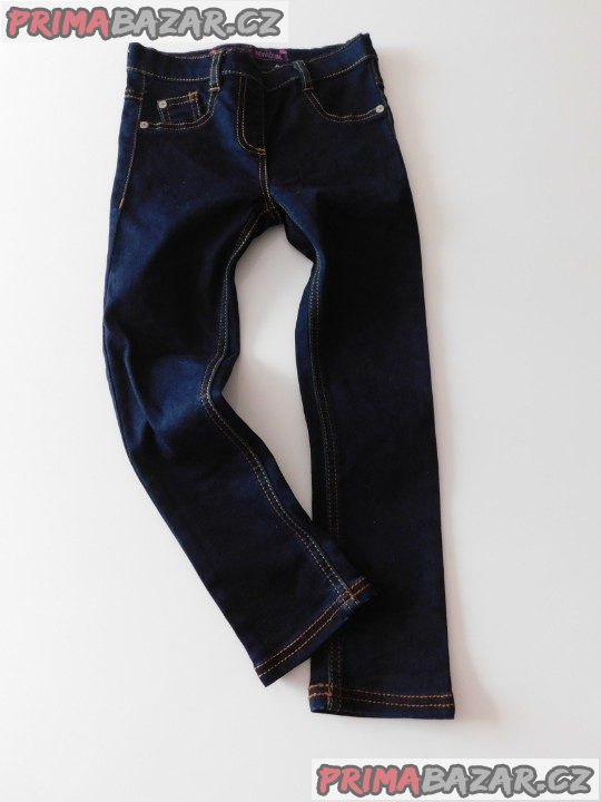 Dívčí elastický džíny-jegíny-Next-vel.116-Top stav