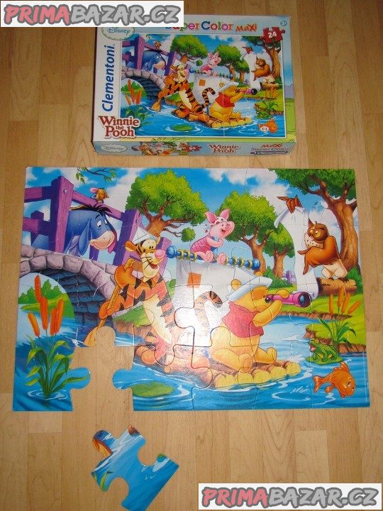 MAXI puzzle WALT DISNEY 2 x 24 dílků.