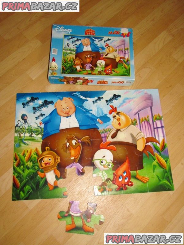 MAXI puzzle WALT DISNEY 2 x 24 dílků.