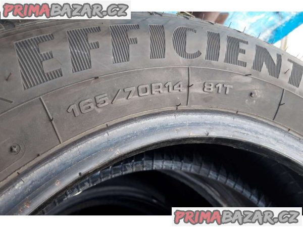 Prodám po 2ks letních pneu 165/70 R14: