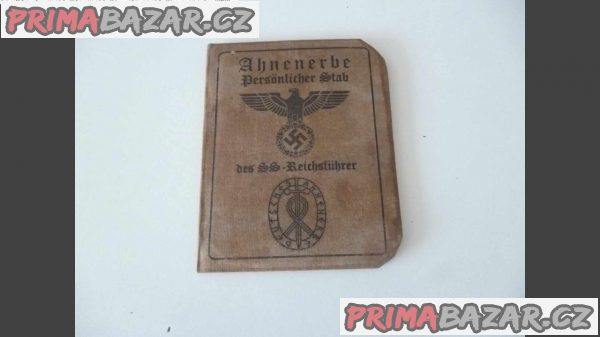 Průkaz Waffen SS Průkaz Waffen SS