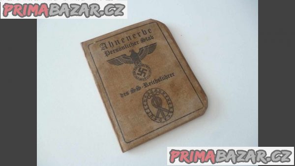 Průkaz Waffen SS Průkaz Waffen SS
