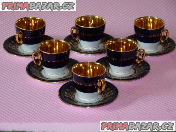 NOVÝ, zlacený, pravý KARLOVARSKÝ PORCELÁN NOVÝ, zlacený, pravý KARLOVARSKÝ PORCELÁN