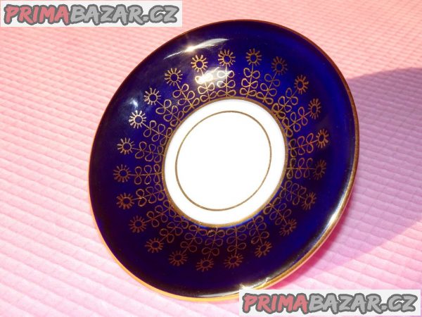 NOVÝ, zlacený, pravý KARLOVARSKÝ PORCELÁN NOVÝ, zlacený, pravý KARLOVARSKÝ PORCELÁN