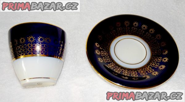 NOVÝ, zlacený, pravý KARLOVARSKÝ PORCELÁN NOVÝ, zlacený, pravý KARLOVARSKÝ PORCELÁN