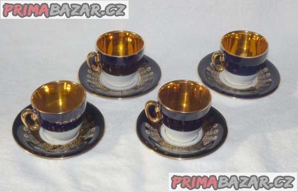 NOVÝ, zlacený, pravý KARLOVARSKÝ PORCELÁN NOVÝ, zlacený, pravý KARLOVARSKÝ PORCELÁN