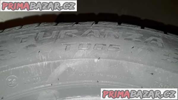 NOVÉ letní pneu Bridgestone TURANZA T005 185/65 R15 88T NOVÉ letní pneu Bridgestone TURANZA T005 185/65 R15 88T