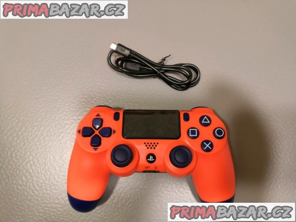 PS4 ovladač - orange PS4 ovladač - orange