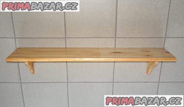 Police z masivního dřeva. Nová Police z masivního dřeva. Nová