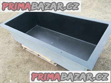 Obdélníková sklolaminátová nádoba Obdélníková sklolaminátová nádoba