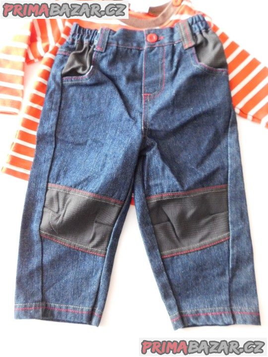 Chlapecký komplet- mikina+kalhoty-Nové s visačkou-vel.86