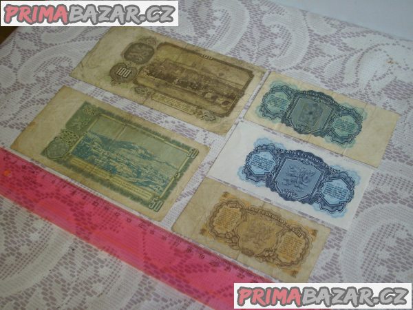 Bankovky Československo rok 1953 - 1961