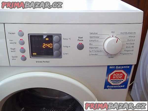 Pračka BOSCH až na 4,5 kg displej (SLIM) úzká