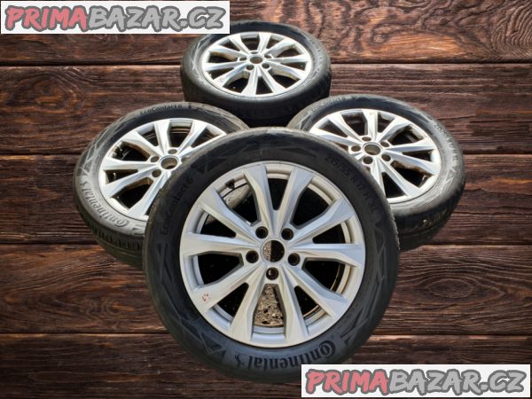 Alu kola volkswagen  5x112 6,5jx17 et49 pneu contine