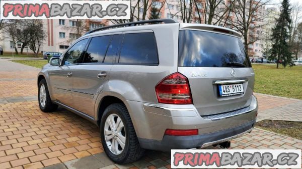 Mercedes GL 450i +LPG, V8 250kw, 4Matic, 4x4, 7 mis