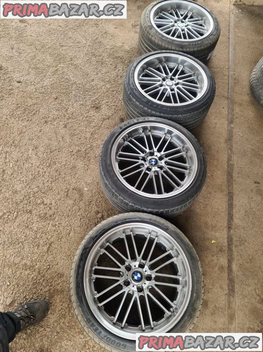 alu kola Bmw 5x120 9,5jx19 et34 pneu goodyear 245 40