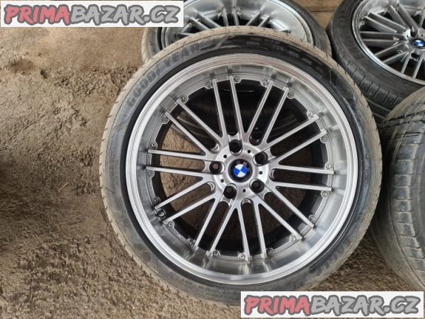 alu kola Bmw 5x120 9,5jx19 et34 pneu goodyear 245 40