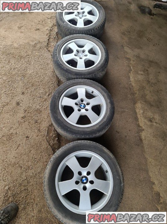 alu kola BMW 5x120 7jx16 et40 pneu Sava 225/50