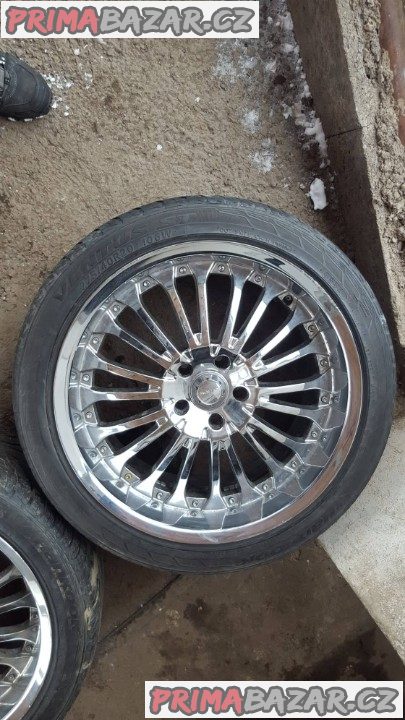 alu kola BMW land rover chromové 5x120 10jx20 et40 alu kola BMW land rover chromové 5x120 10jx20 et40