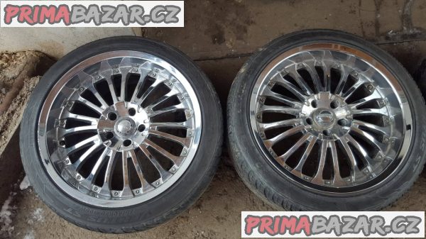alu kola BMW land rover chromové 5x120 10jx20 et40 alu kola BMW land rover chromové 5x120 10jx20 et40