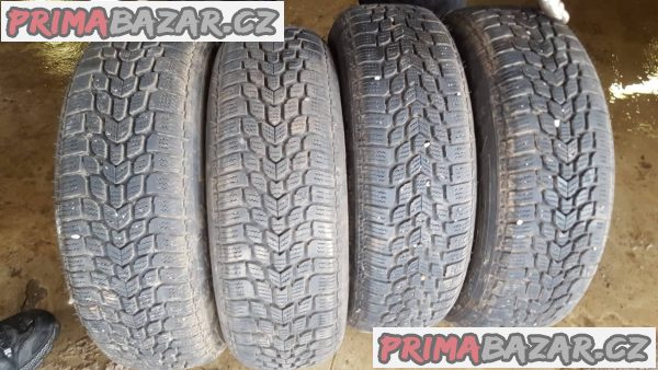 4x plechové disky opel 4x100 et49 pneu 95% v