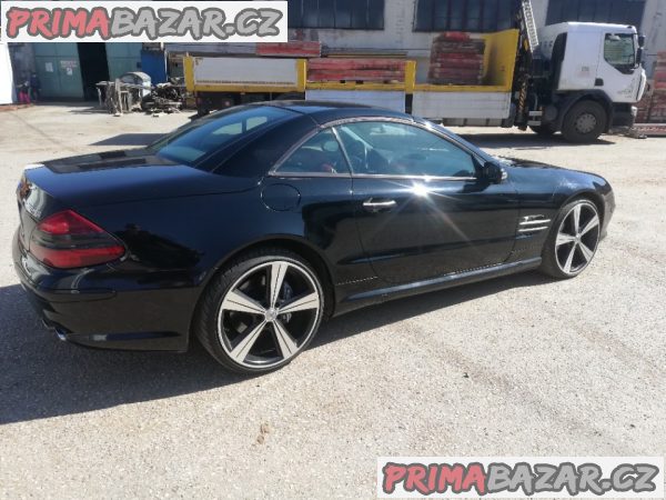 prodám Mercedes SL 55 AMG 368KW max výbava super stav r.v 2002,