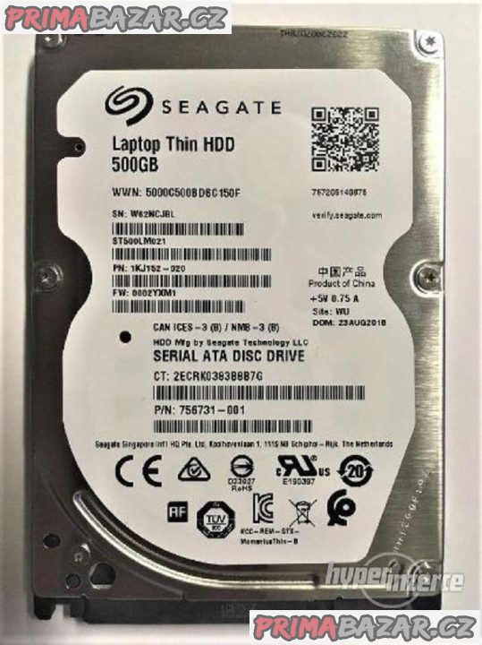HDD Seagate 500GB HDD Seagate 500GB