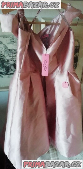 Nové šaty zn. CHICHI L/ XL +baleríny CAMAiEU, 39