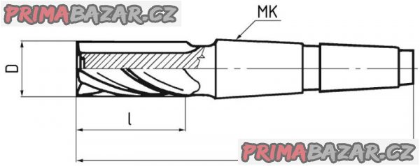 Fréza 50x150 mm, ČSN 222142, válcová, čelní (NOVÁ)