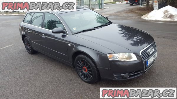 Audi A4 B7 2.0tdi 103kw combi, r.v 2007, stk plat