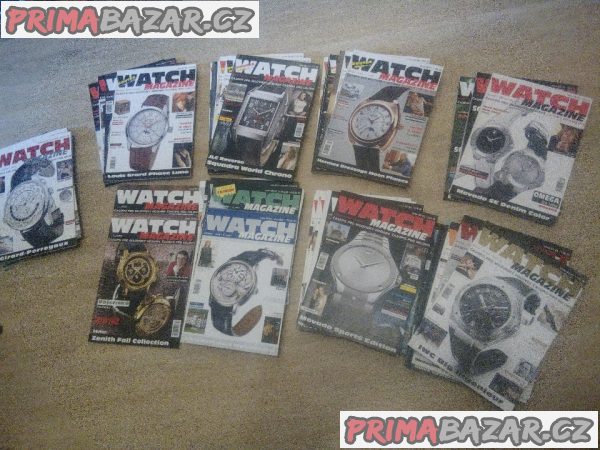 Prodám časopis WATCH magazine 2002 - 2010
