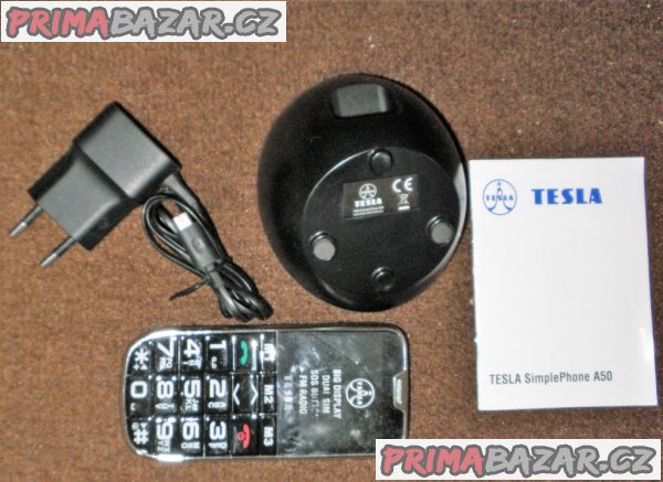 Tlačítkový telefon Tesla A50 Tlačítkový telefon Tesla A50