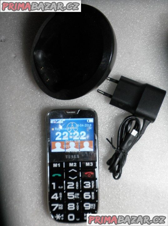 Tlačítkový telefon Tesla A50 Tlačítkový telefon Tesla A50