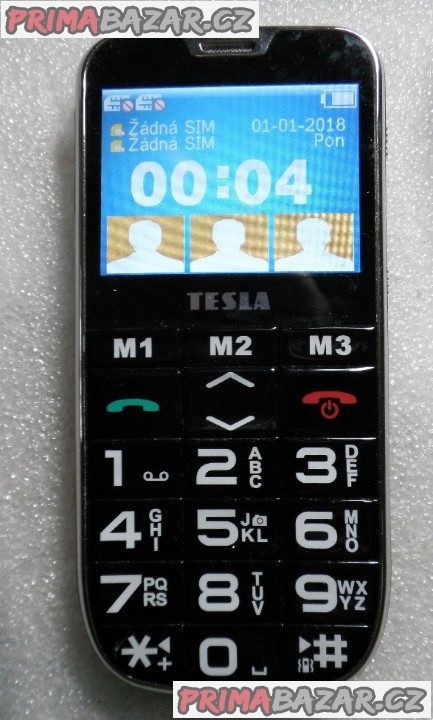 Tlačítkový telefon Tesla A50 Tlačítkový telefon Tesla A50